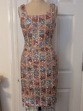 Cache Bodycon Sequin Tank Dress NWT Sz. XXS